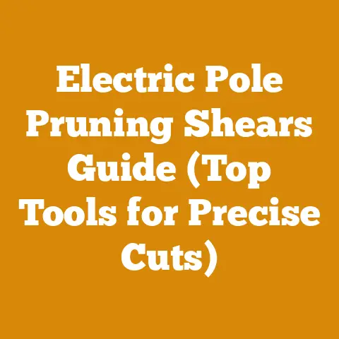 Electric Pole Pruning Shears Guide (Top Tools for Precise Cuts)