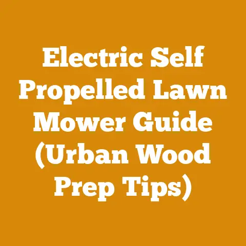 Electric Self Propelled Lawn Mower Guide (Urban Wood Prep Tips)
