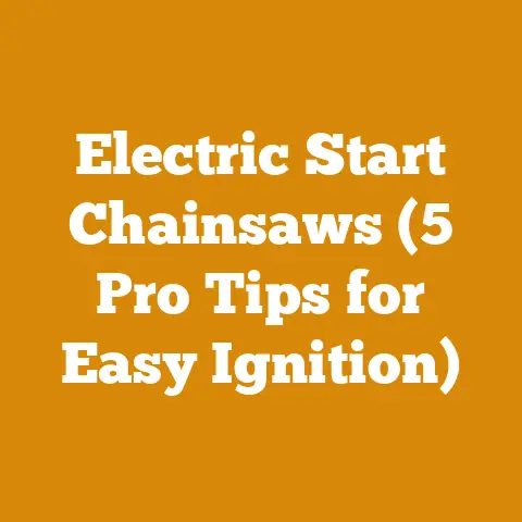 Electric Start Chainsaws (5 Pro Tips for Easy Ignition)
