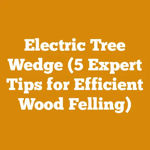 Electric Tree Wedge (5 Expert Tips for Efficient Wood Felling)