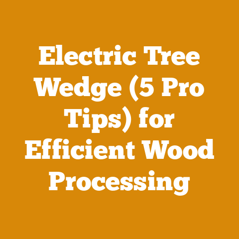 Electric Tree Wedge (5 Pro Tips) for Efficient Wood Processing