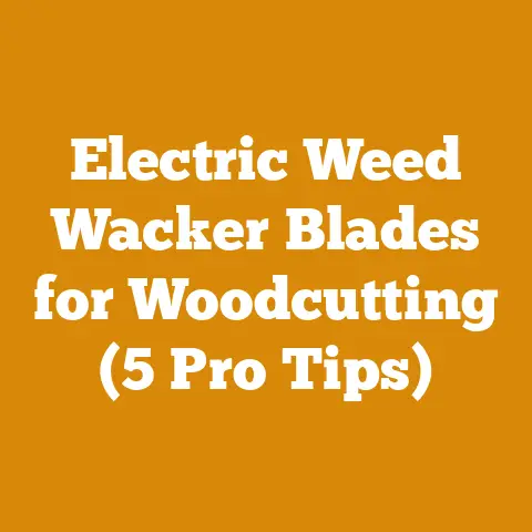 Electric Weed Wacker Blades for Woodcutting (5 Pro Tips)