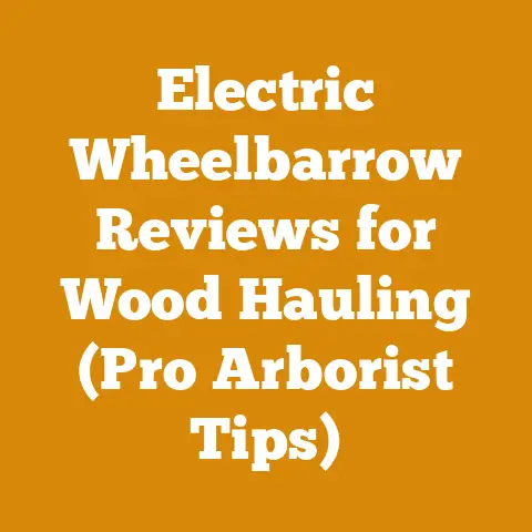 Electric Wheelbarrow Reviews for Wood Hauling (Pro Arborist Tips)