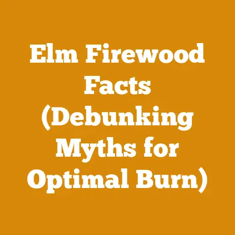 Elm Firewood Facts (Debunking Myths for Optimal Burn)