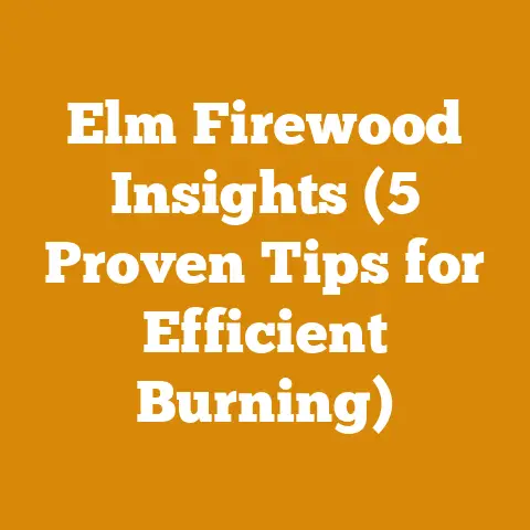 Elm Firewood Insights (5 Proven Tips for Efficient Burning)