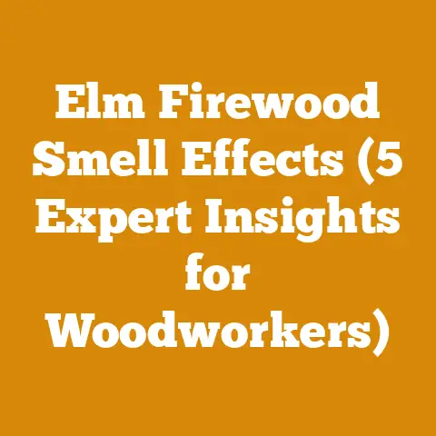 Elm Firewood Smell Effects (5 Expert Insights for Woodworkers)