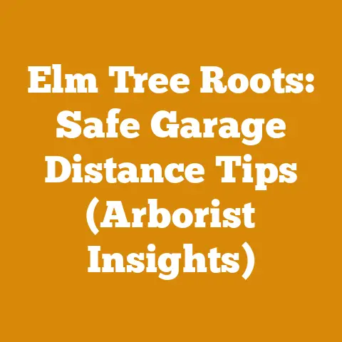 Elm Tree Roots: Safe Garage Distance Tips (Arborist Insights)