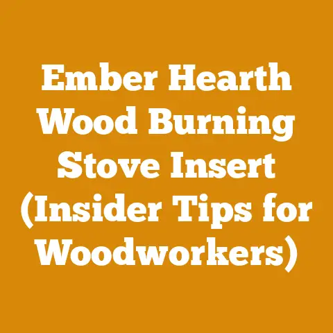 Ember Hearth Wood Burning Stove Insert (Insider Tips for Woodworkers)