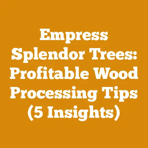 Empress Splendor Trees: Profitable Wood Processing Tips (5 Insights)