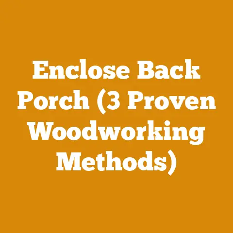 Enclose Back Porch (3 Proven Woodworking Methods)