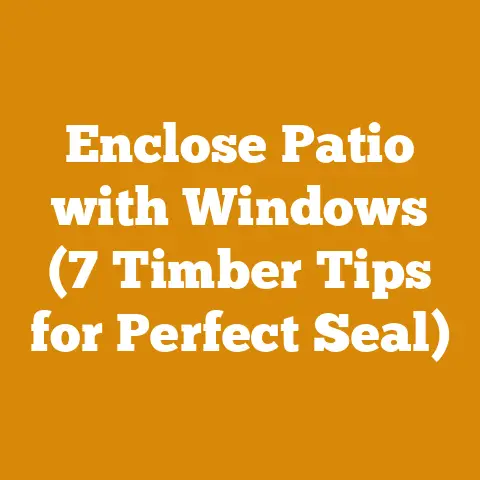 Enclose Patio with Windows (7 Timber Tips for Perfect Seal)