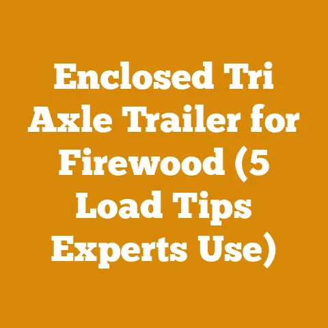 Enclosed Tri Axle Trailer for Firewood (5 Load Tips Experts Use)