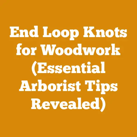 End Loop Knots for Woodwork (Essential Arborist Tips Revealed)