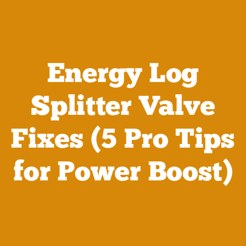 Energy Log Splitter Valve Fixes (5 Pro Tips for Power Boost)