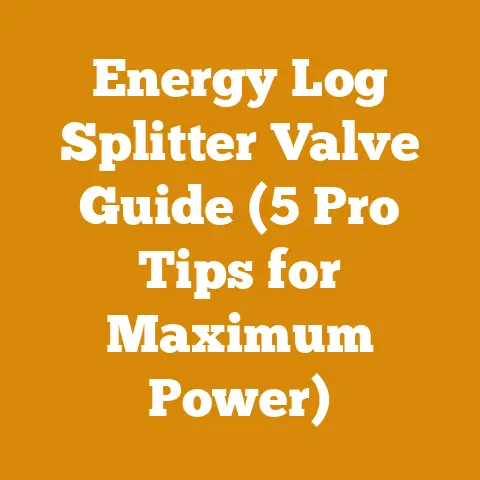 Energy Log Splitter Valve Guide (5 Pro Tips for Maximum Power)