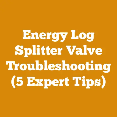 Energy Log Splitter Valve Troubleshooting (5 Expert Tips)