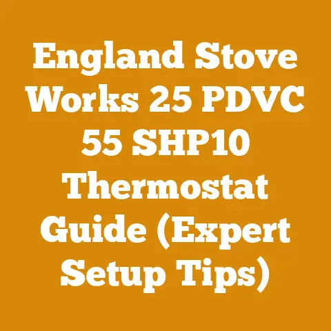 England Stove Works 25 PDVC 55 SHP10 Thermostat Guide (Expert Setup Tips)