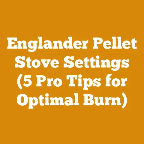 Englander Pellet Stove Settings (5 Pro Tips for Optimal Burn)