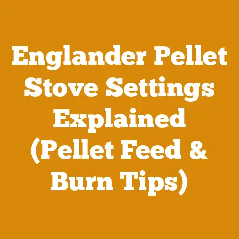 Englander Pellet Stove Settings Explained (Pellet Feed & Burn Tips)