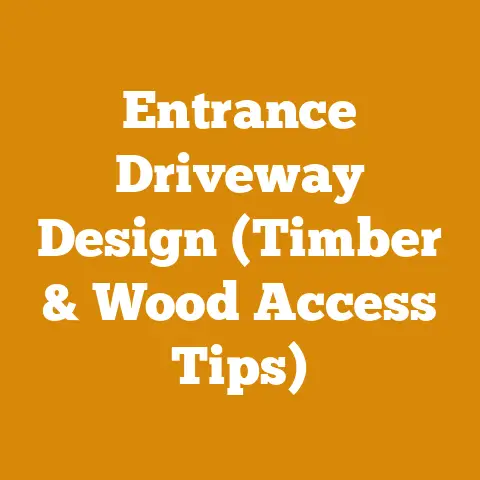 Entrance Driveway Design (Timber & Wood Access Tips)