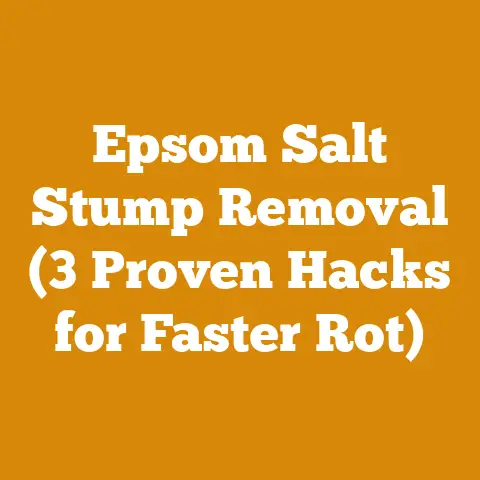 Epsom Salt Stump Removal (3 Proven Hacks for Faster Rot)