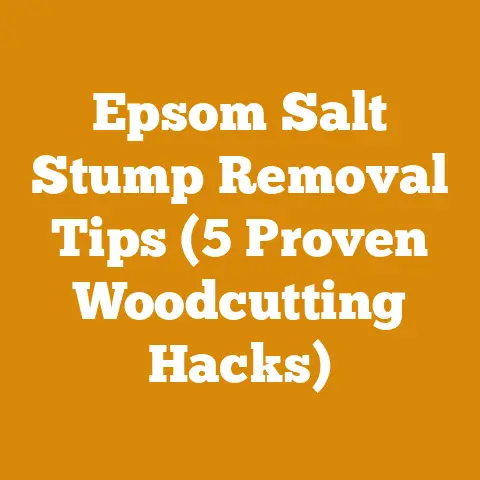 Epsom Salt Stump Removal Tips (5 Proven Woodcutting Hacks)