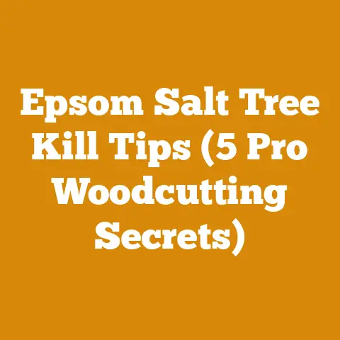 Epsom Salt Tree Kill Tips (5 Pro Woodcutting Secrets)