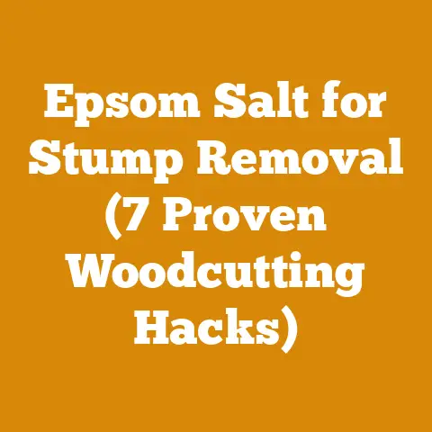 Epsom Salt for Stump Removal (7 Proven Woodcutting Hacks)