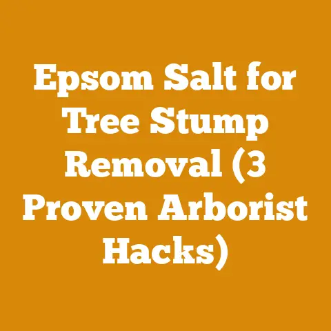 Epsom Salt for Tree Stump Removal (3 Proven Arborist Hacks)