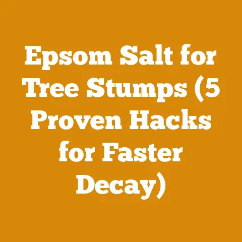 Epsom Salt for Tree Stumps (5 Proven Hacks for Faster Decay)