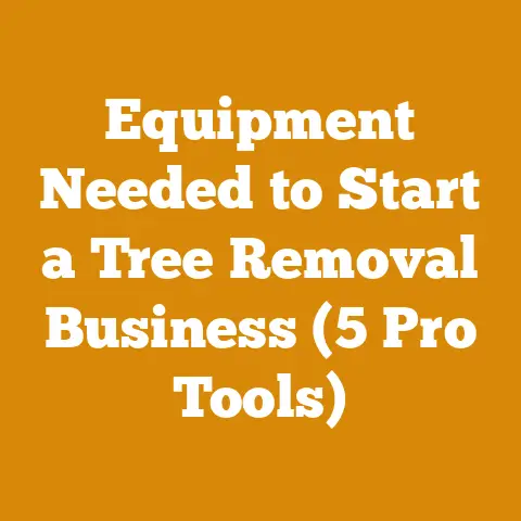 Equipment Needed to Start a Tree Removal Business (5 Pro Tools)
