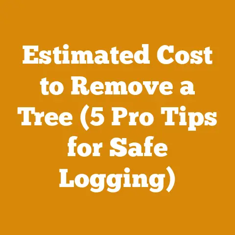 Estimated Cost to Remove a Tree (5 Pro Tips for Safe Logging)