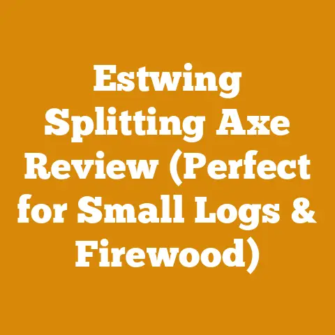 Estwing Splitting Axe Review (Perfect for Small Logs & Firewood)