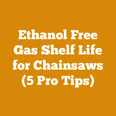 Ethanol Free Gas Shelf Life for Chainsaws (5 Pro Tips)
