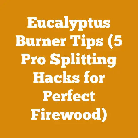Eucalyptus Burner Tips (5 Pro Splitting Hacks for Perfect Firewood)