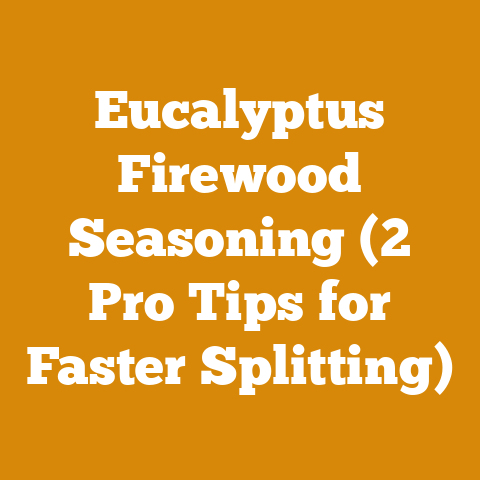 Eucalyptus Firewood Seasoning (2 Pro Tips for Faster Splitting)