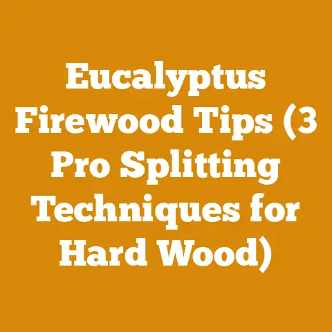 Eucalyptus Firewood Tips (3 Pro Splitting Techniques for Hard Wood)
