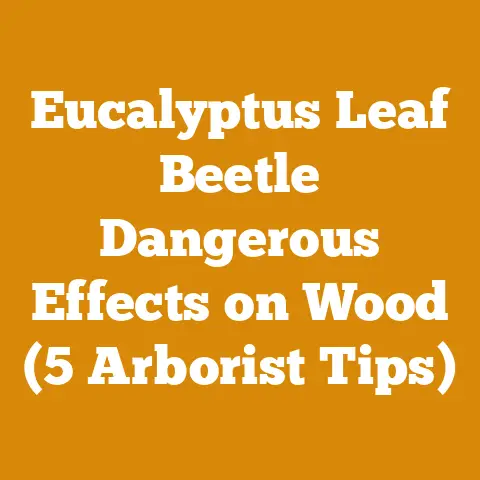 Eucalyptus Leaf Beetle Dangerous Effects on Wood (5 Arborist Tips)