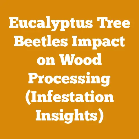 Eucalyptus Tree Beetles Impact on Wood Processing (Infestation Insights)