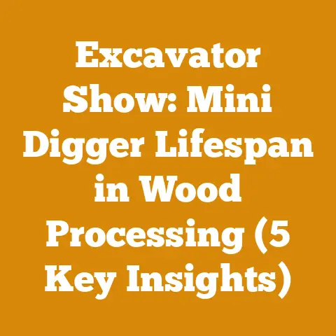 Excavator Show: Mini Digger Lifespan in Wood Processing (5 Key Insights)