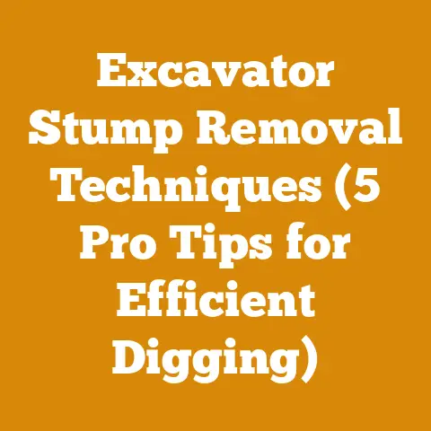 Excavator Stump Removal Techniques (5 Pro Tips for Efficient Digging)