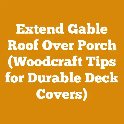 Extend Gable Roof Over Porch (Woodcraft Tips for Durable Deck Covers)