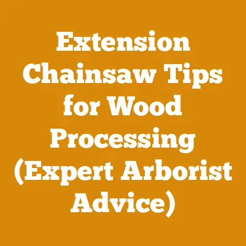 Extension Chainsaw Tips for Wood Processing (Expert Arborist Advice)