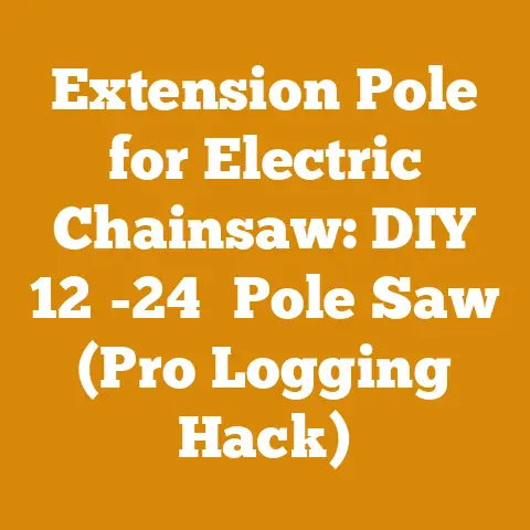 Extension Pole for Electric Chainsaw: DIY 12′-24′ Pole Saw (Pro Logging Hack)