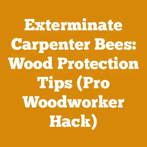 Exterminate Carpenter Bees: Wood Protection Tips (Pro Woodworker Hack)