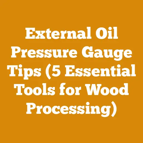 External Oil Pressure Gauge Tips (5 Essential Tools for Wood Processing)