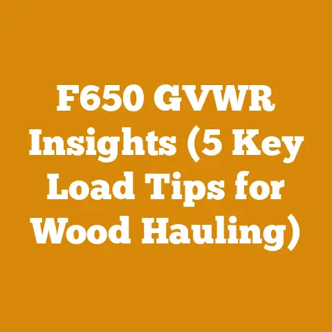 F650 GVWR Insights (5 Key Load Tips for Wood Hauling)