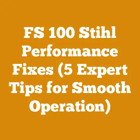 FS 100 Stihl Performance Fixes (5 Expert Tips for Smooth Operation)