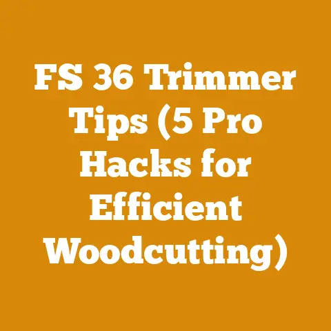 FS 36 Trimmer Tips (5 Pro Hacks for Efficient Woodcutting)