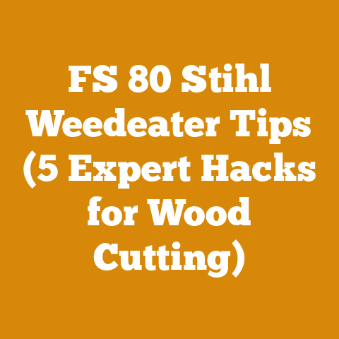 FS 80 Stihl Weedeater Tips (5 Expert Hacks for Wood Cutting)